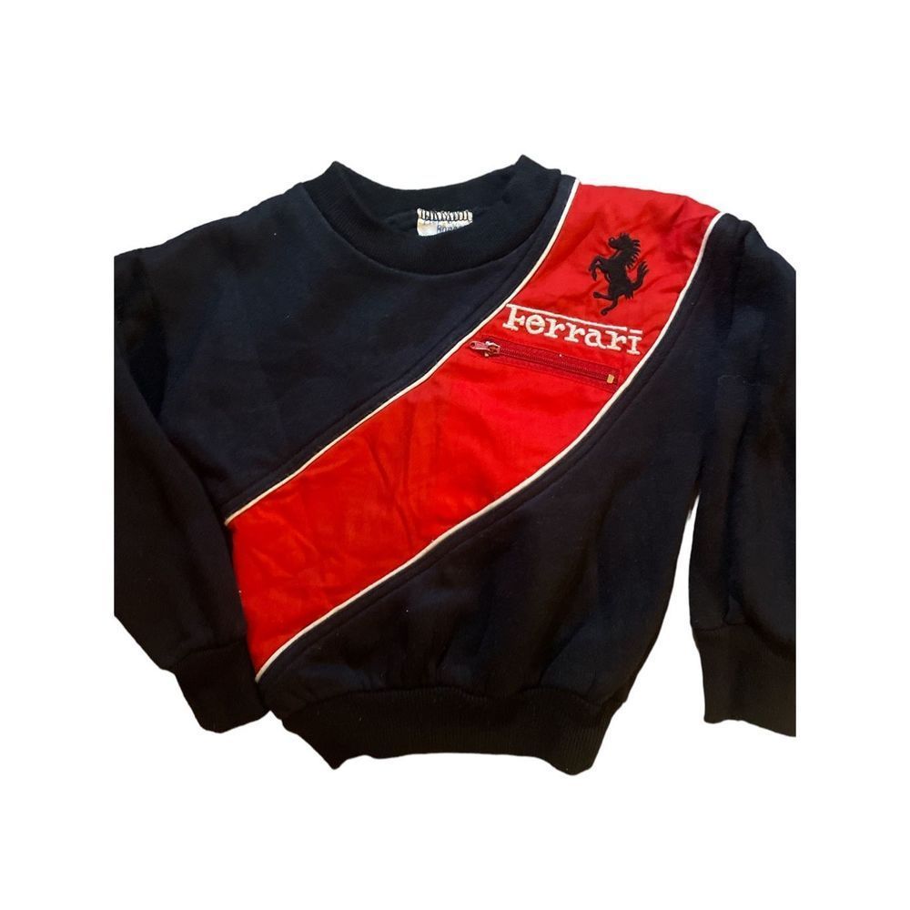 VINTAGE youth Ferrari crewneck sweatshirt rare fits 2toddler